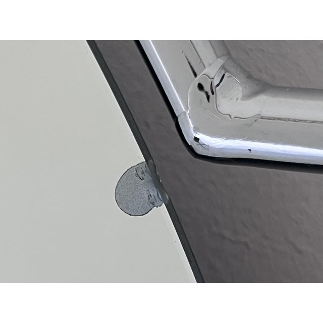 Silver Wall Mirror with Magnifying Mirror from Bieffeplast, Italy, 2000s For Sale - Image 8 of 18