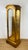 Gold Vintage Hollywood Regency Gold Leaf Wood & Glass Display Case / Cabinet For Sale - Image 8 of 12
