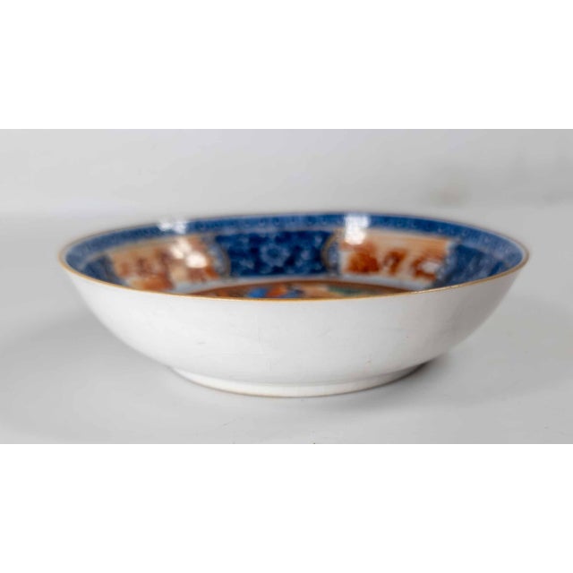 Early 19th Century 19th Century Chinese Export Rose Mandarin Palette Teacup and Saucer For Sale - Image 5 of 18