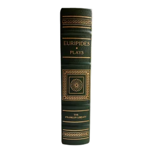 1970s Euripides Plays - Limited Edition of the Franklin Library Collection of the 100 Greatest Books Ever Written