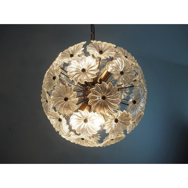 Vintage Italian Sputnik Crystal Chandelier, 1990 For Sale - Image 6 of 16