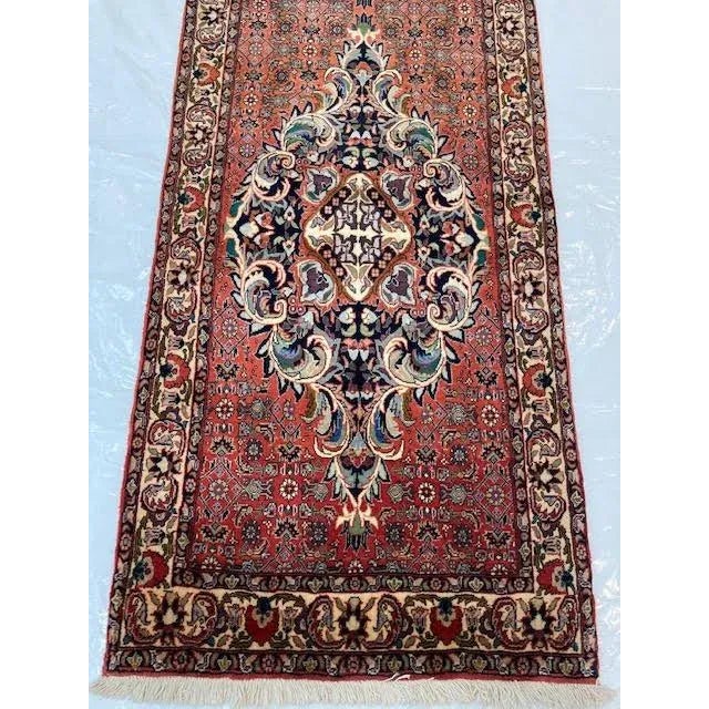 Persian 1970's Persian Bijar Runner, 2'8" X 12'1" For Sale - Image 3 of 7