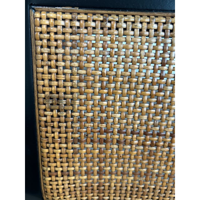 Edward Wormley for Dunbar Cane Dining Chairs - Set of 8 For Sale - Image 10 of 12