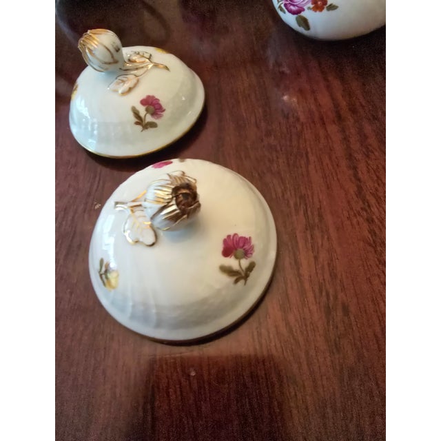 Mid-Century Modern Vintage Mid Century Richard Ginori Italy Set 4 Cups For Sale - Image 3 of 12