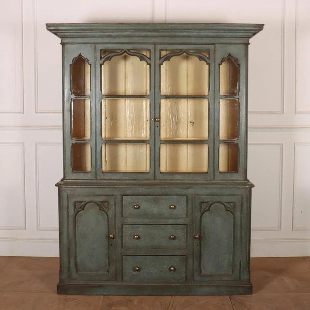 West Country Glazed Dresser For Sale - Image 11 of 11