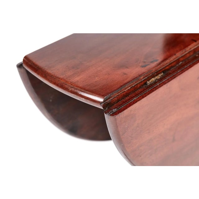 Hollywood Regency Antique Regency Mahogany Two-Tier Dumbwaiter For Sale - Image 3 of 8