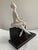 Traditional Cybis Ballerina "On-Cue" Bisque Figurine on Wooden Base For Sale - Image 3 of 13