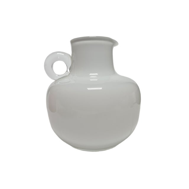 Glass Postmodern Jug from Tarnowiec Glassworks, Poland, 1970s For Sale - Image 7 of 7