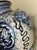 Vintage Italian Deruta Blue & White Glazed Urn Ceramiche Umbre For Sale In Phoenix - Image 6 of 8