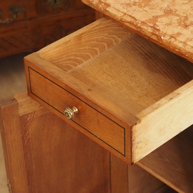 Gründerzeit Dressing Table with Three-Winged Mirror and Marble Top, 1890s For Sale - Image 11 of 17