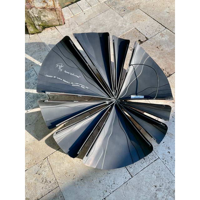 Monumental Copper and Stone Wall Sculpture by Kurt Ruby For Sale - Image 11 of 12