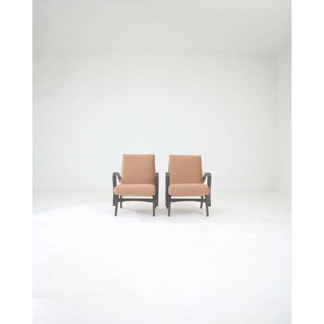 1960s Czech Upholstered Armchairs By Tatra - A Pair For Sale - Image 18 of 18