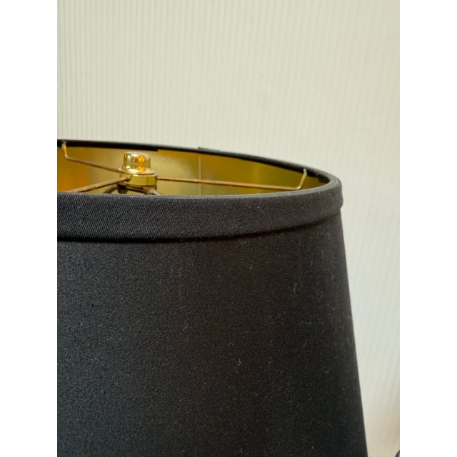 2010s Regency Sculpted Table Lamps, Pair For Sale - Image 5 of 12