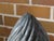 French 1920s Zinc Pinecone Shaped Decorative Element on Circular Lucite Base For Sale In Atlanta - Image 6 of 10