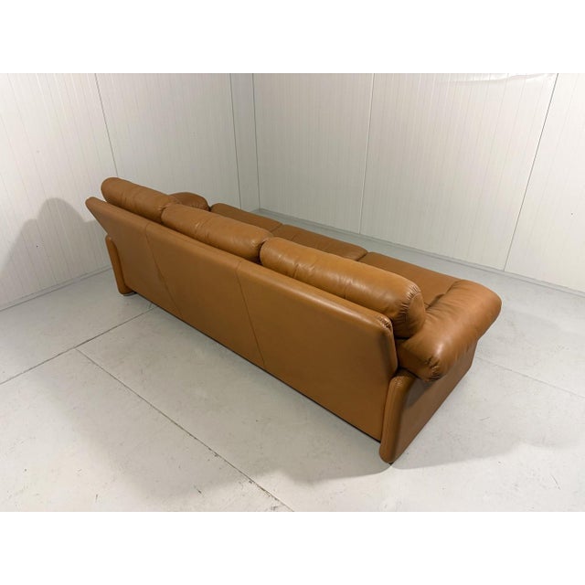 Leather Coronado Sofa by Tobia & Afra Scarpa for B&B, Italy, 1970s For Sale - Image 13 of 18