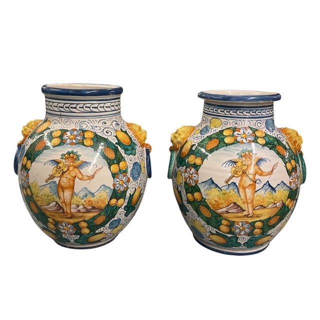 Bring a grand stroke of Mediterranean romance and Renaissance-inspired flair to your space with this striking pair of...