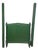 Directoire Bed in Green Painted Wood For Sale