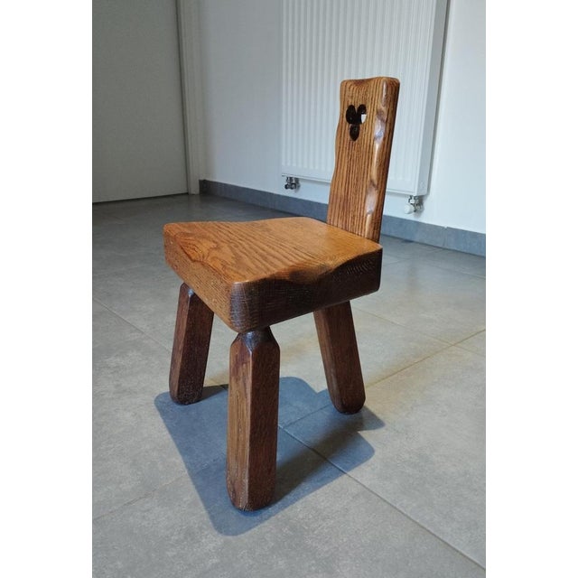 Vintage Scandinavian Tripod Chair, 1960s For Sale - Image 16 of 18