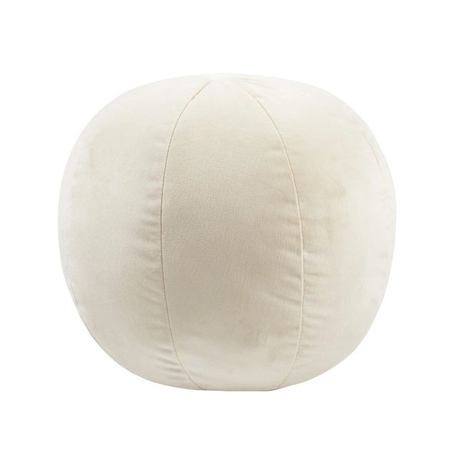 Boba Cream Velvet 9" Pillow For Sale