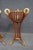 Hollywood Regency Pair of Hollywood Regency Mahogany Swan Jardinières / Planters For Sale - Image 3 of 14