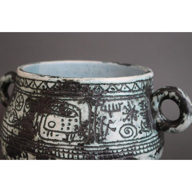 Vintage French Ceramic Pot by Jacques Blin, 1960s For Sale - Image 15 of 17