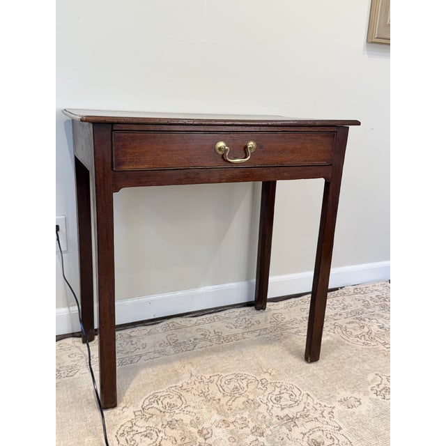 English 19th Century Single Drawer Side Table For Sale - Image 3 of 12