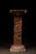 Late 20th Century Carved Wooden Grape-and-Vine Pedestal Stand For Sale - Image 4 of 7