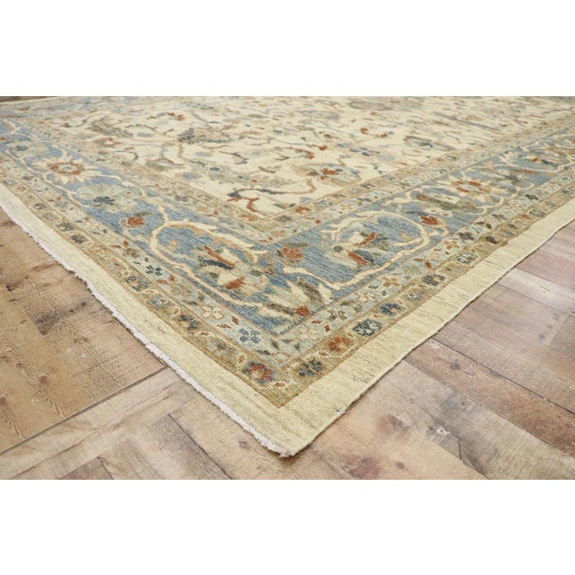 Persian Sultanabad Rug - 10'00 X 14'03 For Sale In Dallas - Image 6 of 9