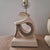 Sculpture Materials 1950's Mid-Century Modern Set of Three Table Lamps by f.a.i.p. Style of Weinberg For Sale - Image 7 of 9