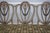 Adams Style Paint Decorated Triple Back Settee For Sale - Image 12 of 18