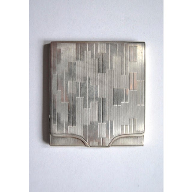 Art Deco Matchbook in 800 Silver, 1910s For Sale - Image 5 of 5
