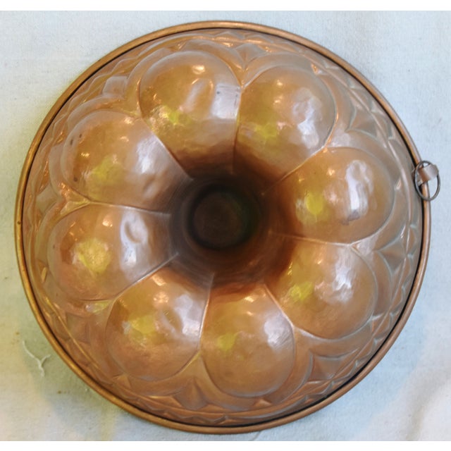 Vintage Copper & Tin Bakers Cake Savoy Mold Chairish