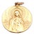Saint Teresa 19.2k Gold Pendant For Sale