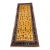 3ft 2in × 9ft 4in Persian-Style Wool Runner Rug, Vintage For Sale
