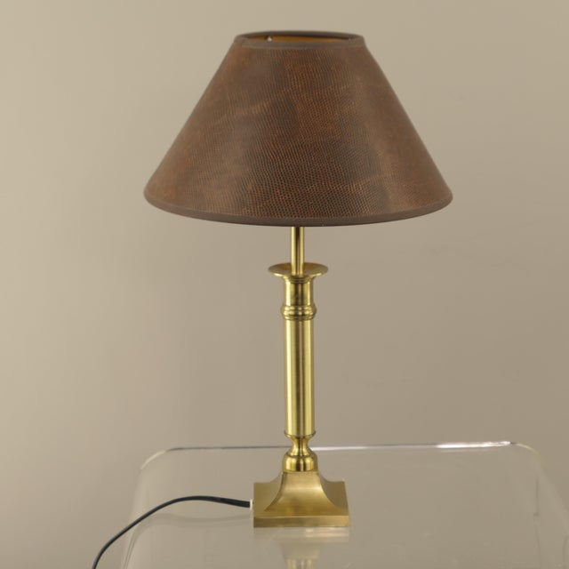 Brass Table Lamps, Germany, 1980s, Set of 2 For Sale - Image 10 of 12
