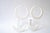 Mid-Century Modern Acrylic Glass Wall Hooks, 1970s, Set of 2 For Sale - Image 3 of 9