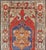 Vintage Turkish Oushak Rug With Bold Red, Indigo Blue, Saffron Gold and Ivory For Sale - Image 4 of 11