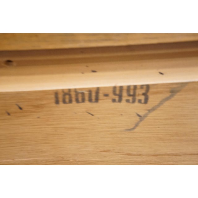 Sumter Cabinet Co. Sterling Oak Collection Country French 60" Triple Dresser 1860-993 For Sale - Image 13 of 13