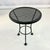 Mid-Century Boho Chic Atomic Mesh Patio Side Table, Woodard Attributed For Sale - Image 6 of 10