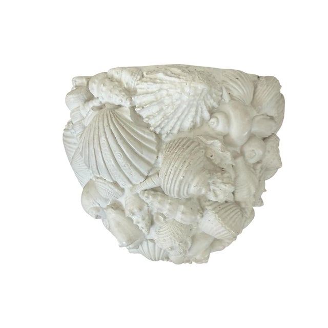 Richard Etts signed plaster wall sconces. From 1974. Great heavy weight.