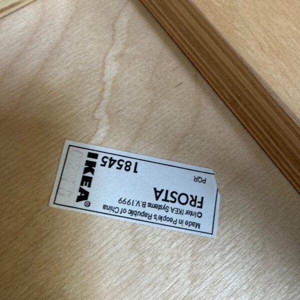 Vintage Oak Wood Stool H. 45 cm | L. 40 cm | D. 40 cm