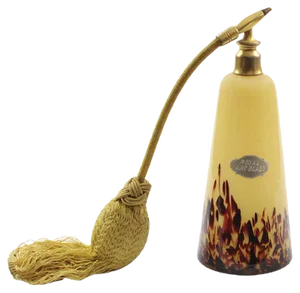 Bohemian Glass Perfume Atomiser from Franz Welz, 1920s