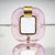 Mid 20th Century Pair of Pink Murano Glass Table Frames, Italy, Probably Mid-20th Century For Sale - Image 5 of 9