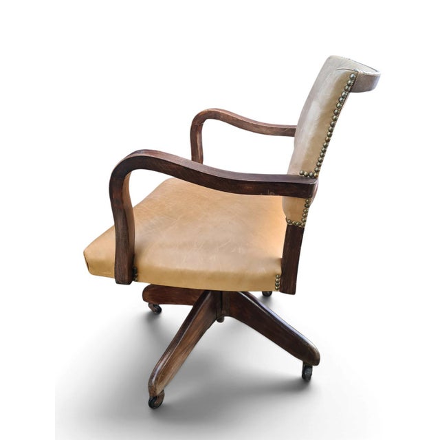 Office Armchair from Hillcrest, England, 1920s For Sale - Image 6 of 12