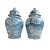 Large Chinoiserie Blue and White Abstract Lotus Ginger Jar For Sale - Image 10 of 12