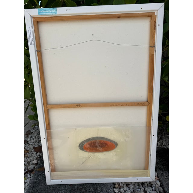 Katherine Boren Abstract Textural Mixed-Media Relief Painting For Sale - Image 14 of 15