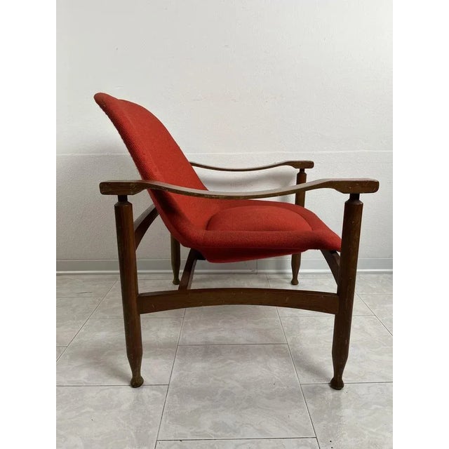 1950s Mid-Century Italian Armchair from Busnelli, 1953 For Sale - Image 5 of 12