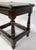 Antique English Oak Pegged Joint Stool For Sale - Image 10 of 11
