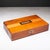Wood Art Deco Domino Set in Custom Monogrammed Wooden Case c.1930 For Sale - Image 7 of 9