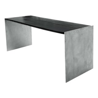 Yakisugi Burnt Wood Desk by Case Studios For Sale